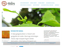 Tablet Screenshot of naturportal.hu